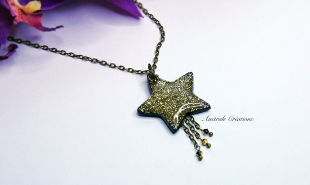 Collier « Falling Star »
