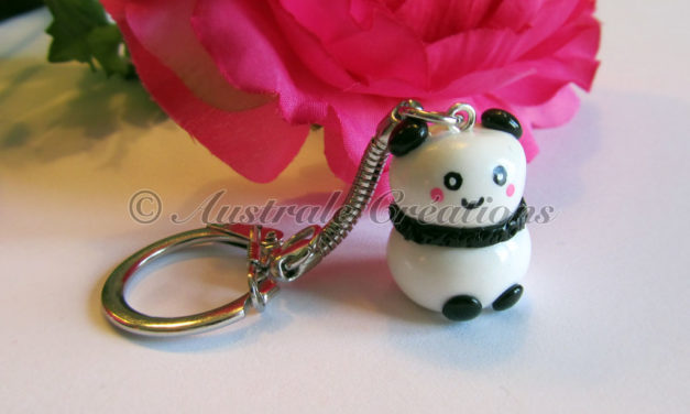 Mes portes clés « Petits Pandas Kawaii »