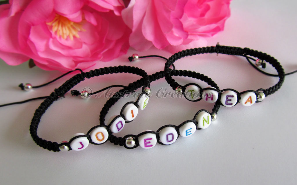 Bracelets Shamballa « My name is… »