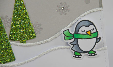 Carte : Winter Penguin V2