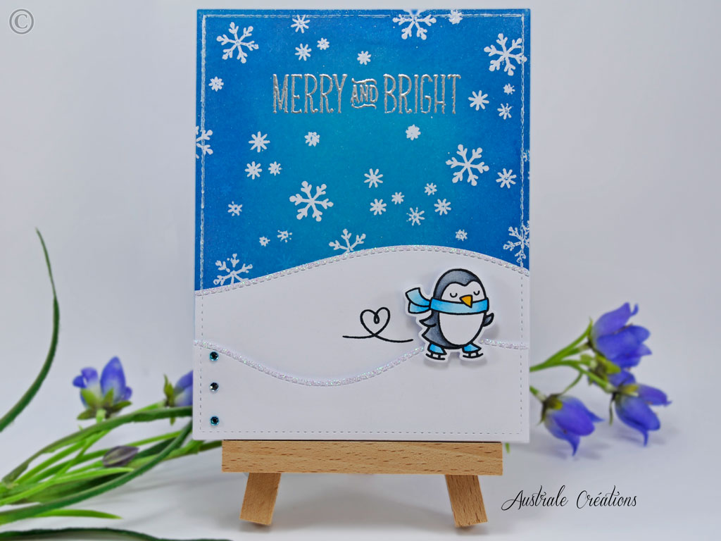 Carte Winter Penguin