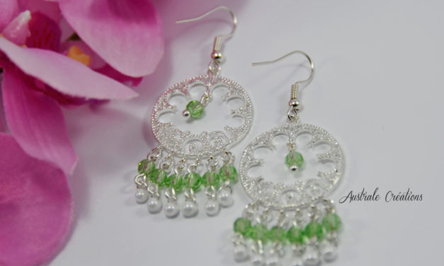 Boucles d’oreilles « Gouttes d’Ô »