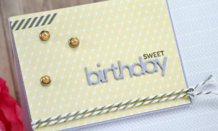 Carte : Sweet Birthday