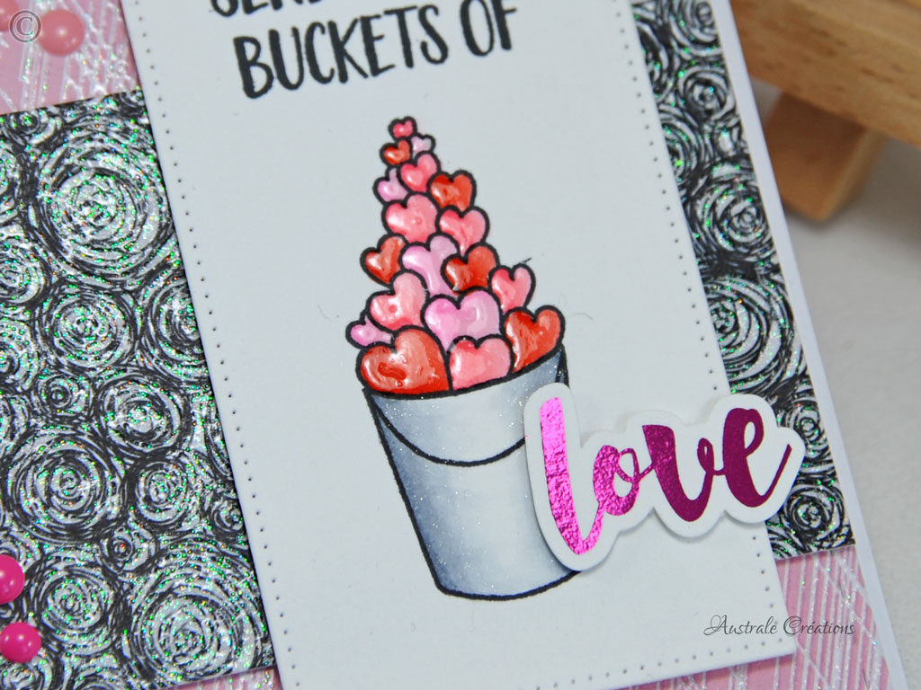 Carte Buckets of Love