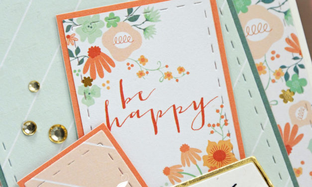 Carte : Be Happy and Smile