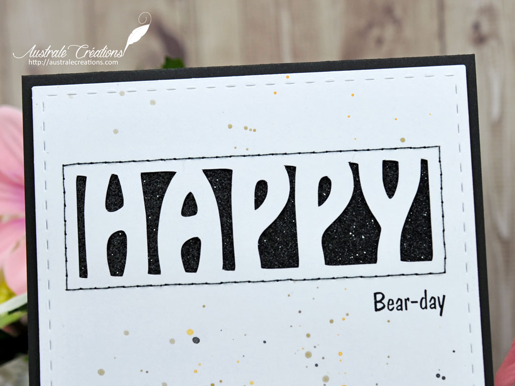 GSD Carte Happy Bear-Day