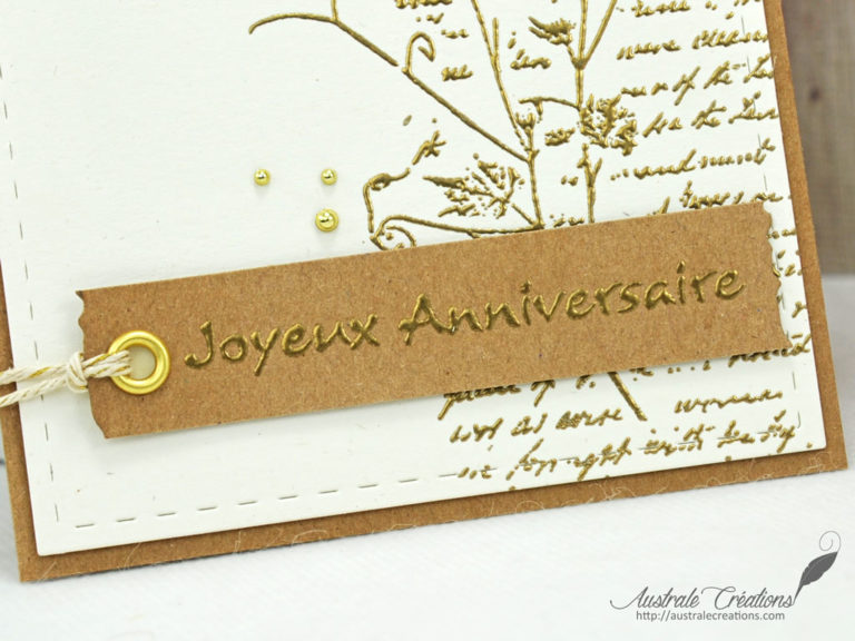 Carte Joyeux Anniversaire Australe Cr ations Carte Joyeux Anniversaire Australe Cr ations