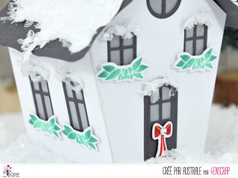 Comment Faire Petite Maison De Noel Enneigée